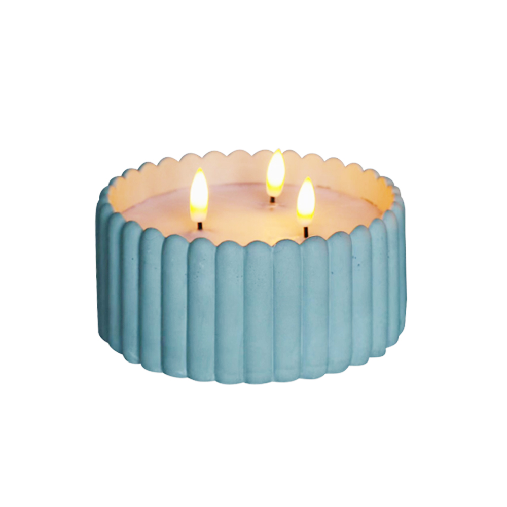 Maisiú Baile faoi stiúir Ceallraí Stroighne 3d Wick Candle