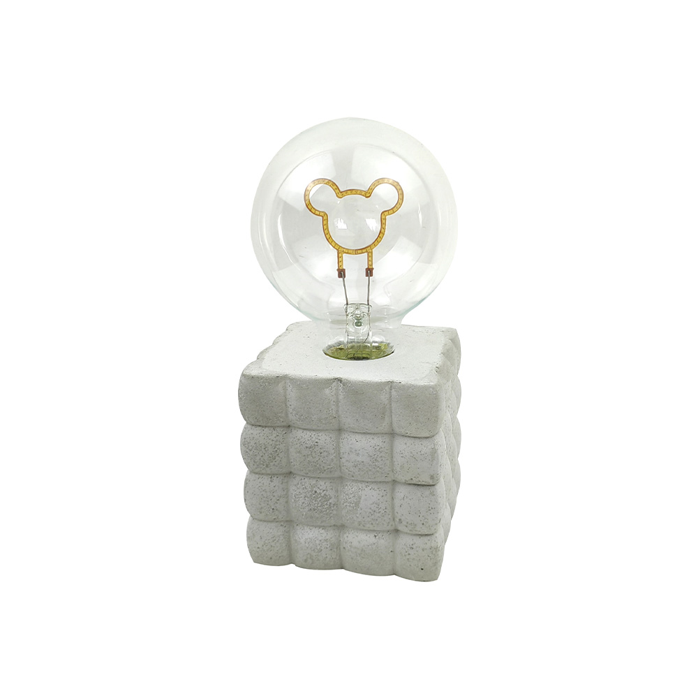 Lampa deisce faoi stiúir frosted uigeach stroighne