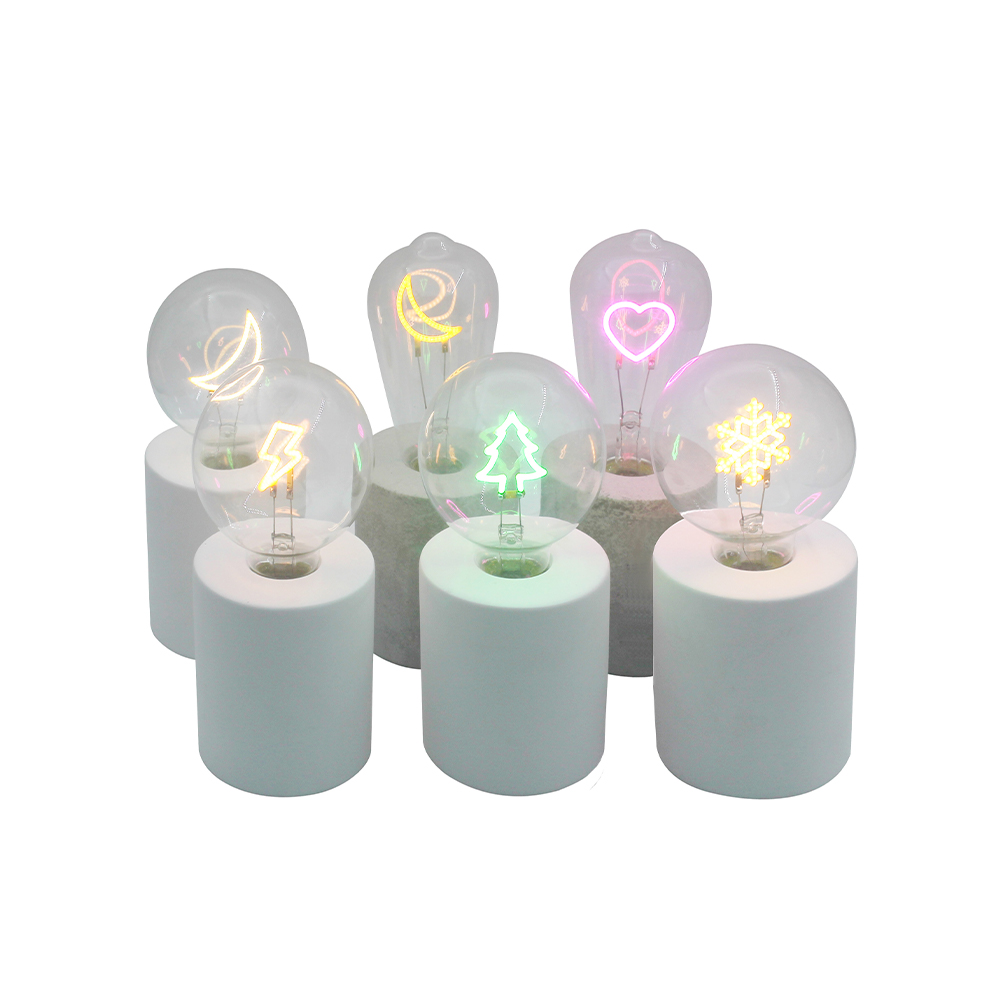 Solas seomra leapa faoi thiomáint ceallraí ceann mboilgeog faoi stiúir