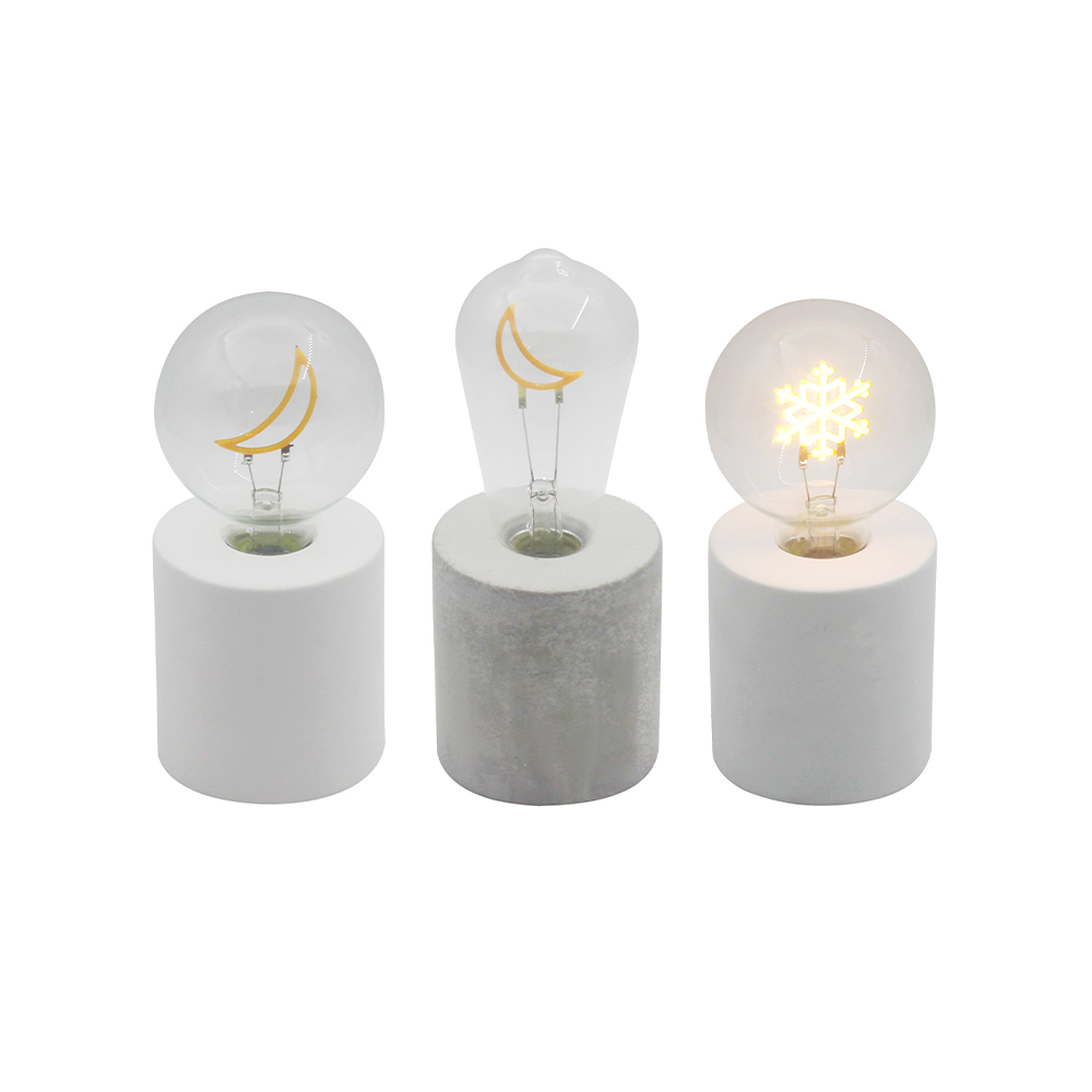 Solas seomra leapa faoi thiomáint ceallraí ceann mboilgeog faoi stiúir